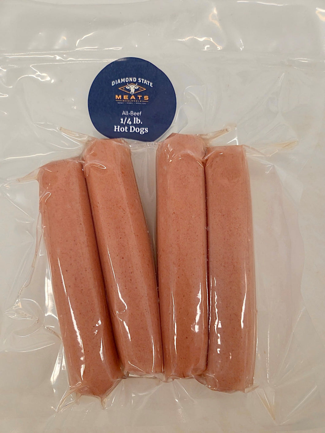 ¼ lb. Beef Hot Dogs