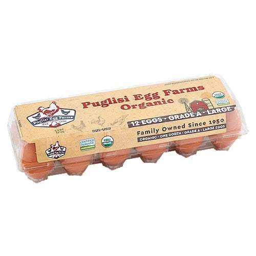 Puglisi Farms - Organic Eggs (1 Dozen)