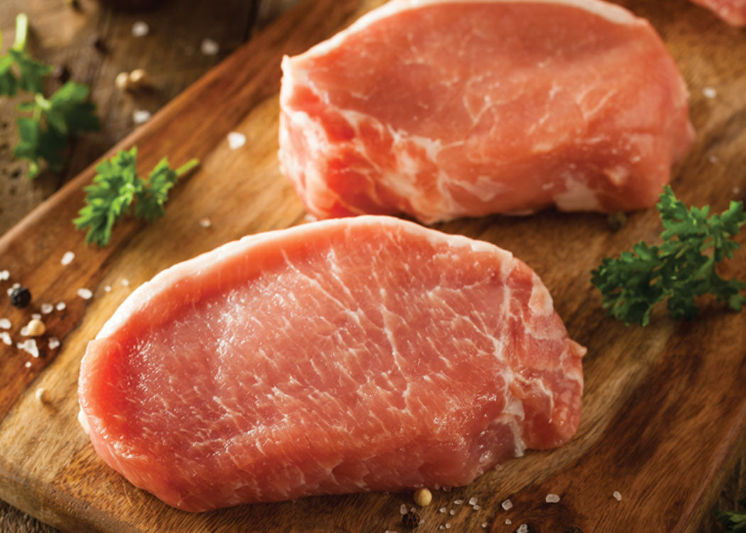 8oz All Natural Duroc Pork Boneless Pork Chop (Price Per Chop)